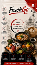 FeschGo Asiatisch – Erfrischungstücher für Sushi & Asia, 1.000 Stück