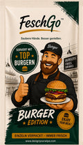 FeschGo Burger - gefaltetes Erfrischungstuch im Einzelsachet