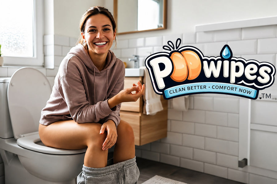 PoWipes – Premium-Hygienetücher, feucht und sanft für unterwegs und zu Hause