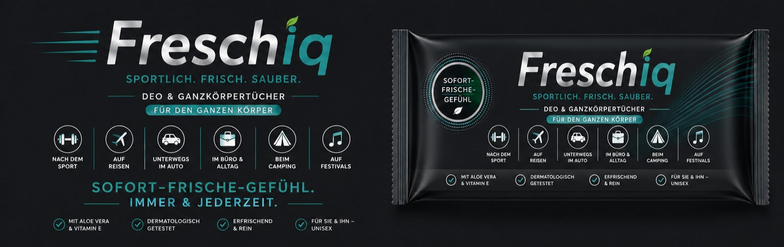 Freschiq – Deo- & Ganzkörpertücher