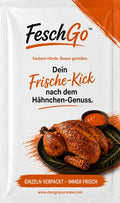 FeschGo Grillhähnchen - Erfrischungstuch im Einzelsachet